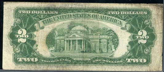 1963 $2 Legal Tender STAR VF