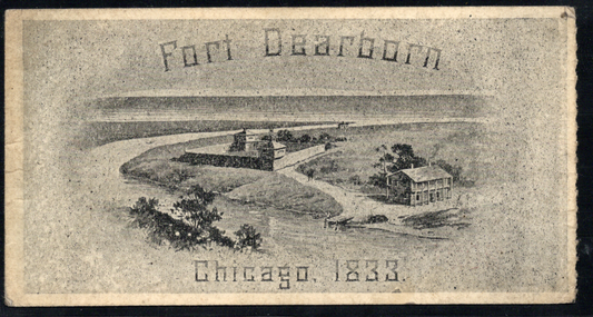 1893 World's Columbian Exposition Ticket - Chicago IL - Chicago Day