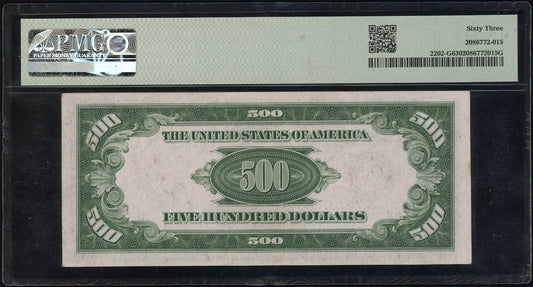 Fr 2202-G 1934A $500 Federal Reserve Note Chicago