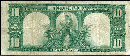 1901 $10 Legal Tender "Bison"