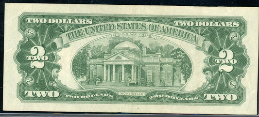 1953 $2 Legal Tender STAR F/VF