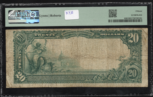 Fr 650 1902 $20 The First National Bank of Shippensburg Pennsylvania CH# 834