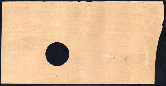 1791 5 Pound Connecticut Comptroller's Office Colonial Currency