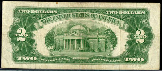 1928 G $2 Legal Tender VF