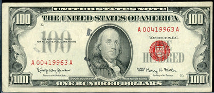 1966 $100 Legal Tender "Red Seal"