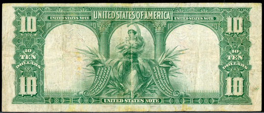 1901 $10 Legal Tender "Bison"