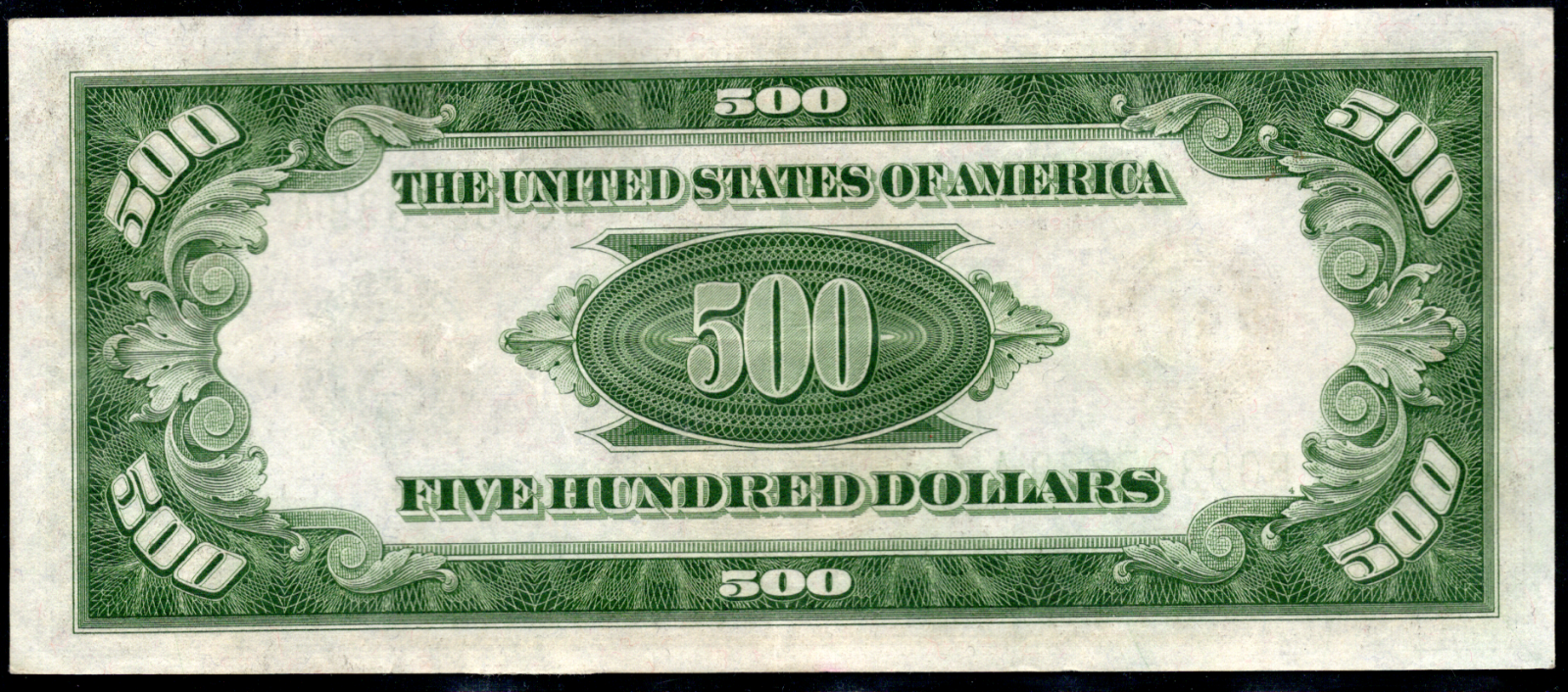 1934A $500 Federal Reserve Note NEW YORK
