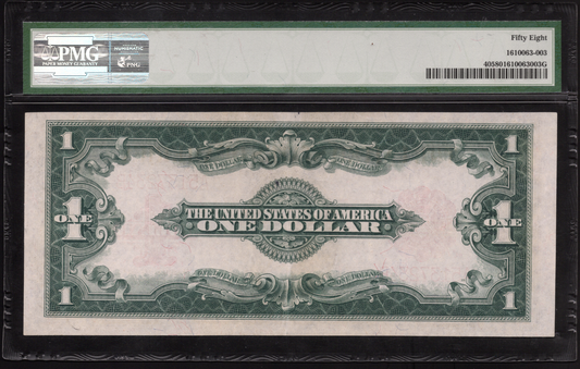 Fr 40 1923 $1 Legal Tender PMG 58