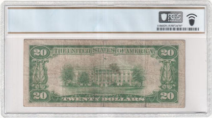 FR 1870-A 1929 $20 Federal Reserve Bank Note Boston