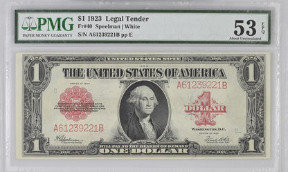 FR 40 1923 $1 Legal Tender