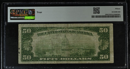 FR 2404 1928 $50 Gold Certificate