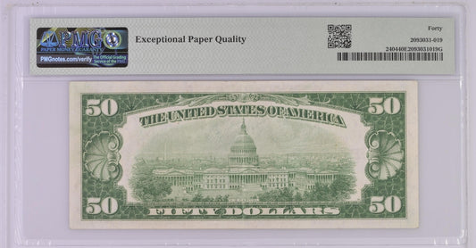 FR 2404 1928 $50 Gold Certificate