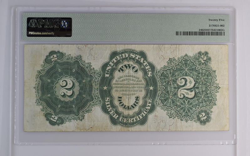 FR 246 1891 $2 Silver Certificate
