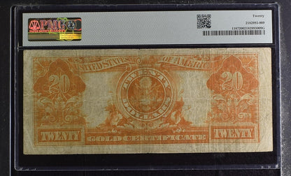 FR 1187 1922 $20 Gold Certificate