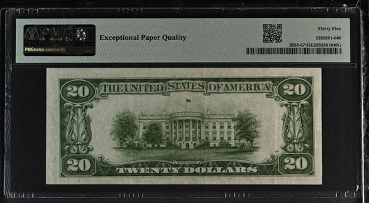 FR 2055-G* 1934A $20 Federal Reserve Note Chicago STAR