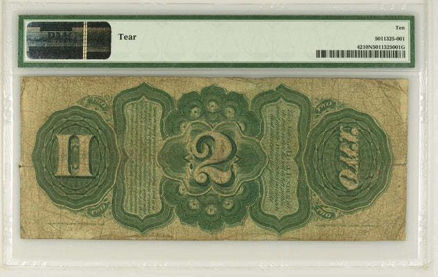 FR 42 1869 $2 Legal Tender