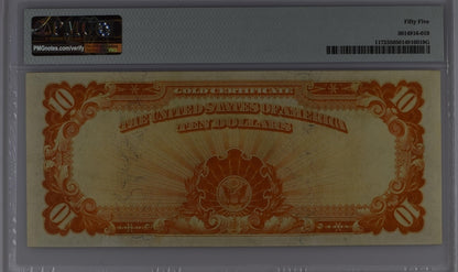 FR 1172 1907 $10 Gold Certificate