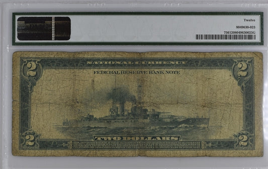 FR 756 1918 $2 FRBN Philadelphia