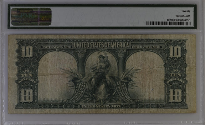 FR 122 1901 $10 Legal Tender “Bison”