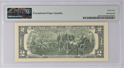 FR 1939-K* $2 Federal Reserve Note Dallas 2009