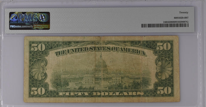 FR 2404 1928 $50 Gold Certificate