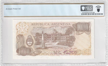Argentina P# 304d ND (1976-83) Banco Central de la República 1,000 Pesos