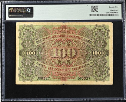 Germany P# 4 1905 German East Africa 100 Rupien