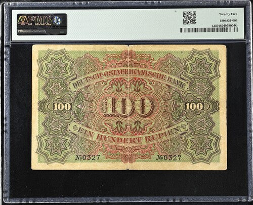Germany P# 4 1905 German East Africa 100 Rupien