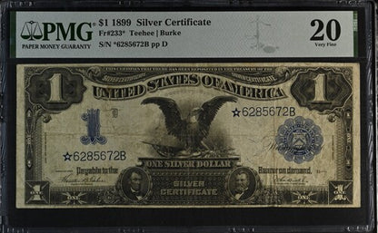 FR 233* 1899 $1 Silver Certificate