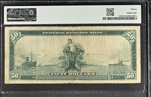 FR 1070 1914 $50 FRN San Francisco