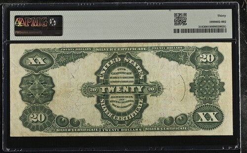 FR 318 1891 $20 Silver Certificate
