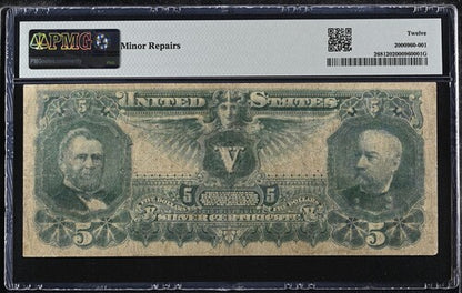 FR 268 1896 $5 Silver Certificate
