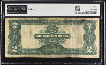 FR 257 1899 $2 Silver Certificate
