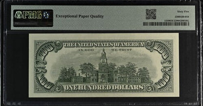 FR 1550 1966 $100 Legal Tender Note