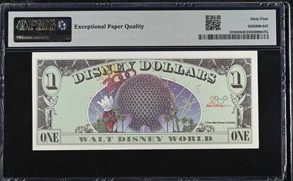 FR DIS65 $1 Disney Dollar 2000 Disney Dollars