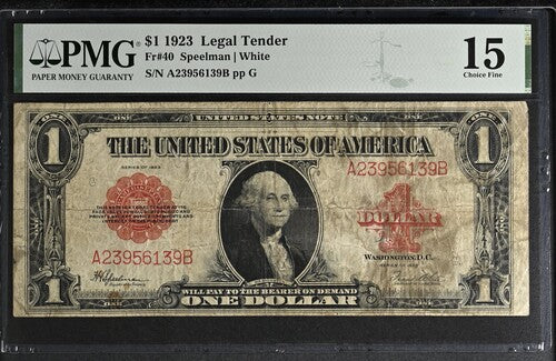 FR 40 1923 $1 Legal Tender