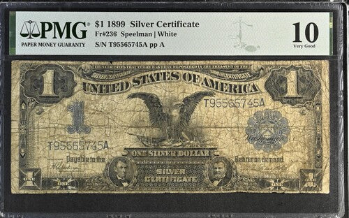FR 236 1899 $1 Silver Certificate