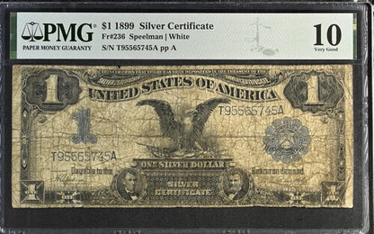 FR 236 1899 $1 Silver Certificate