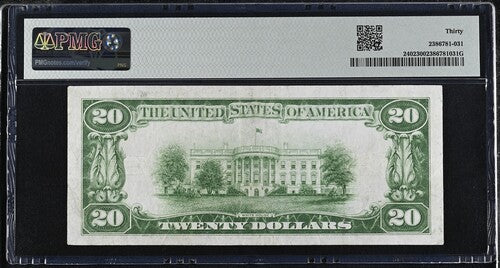 FR 2402 1928 $20 Gold Certificate