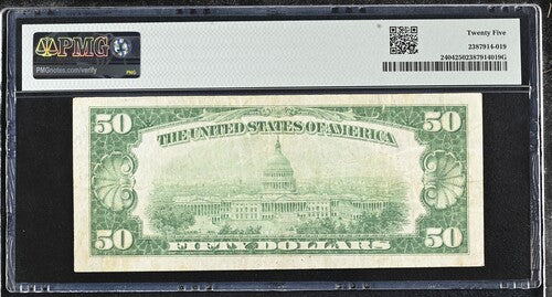 FR 2404 1928 $50 Gold Certificate