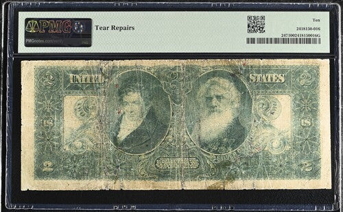FR 247 1896 $2 Silver Certificate