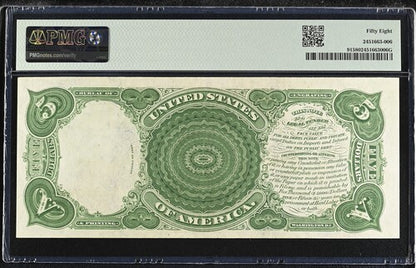 FR 91 1907 $5 Legal Tender
