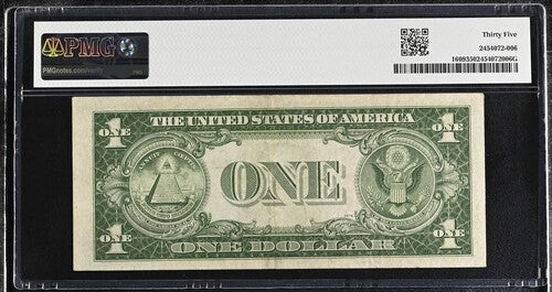 FR 1609 1935A $1 Experimental (R) Silver Certificate