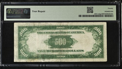 FR 2201-Gdgs 1934 $500 Federal Reserve Note Chicago