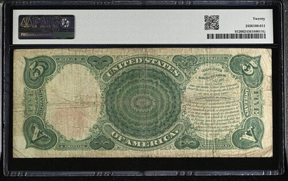 FR 91 1907 $5 Legal Tender
