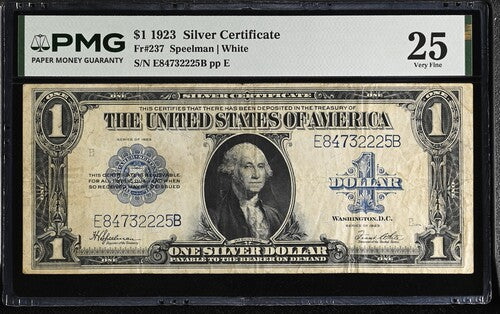 FR 237 1923 $1 Silver Certificate