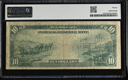 FR 934 1914 $10 Federal Reserve Note St. Louis