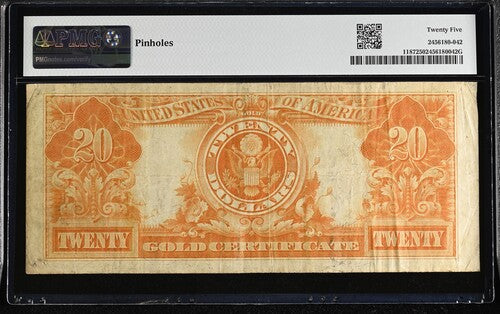 FR 1187 1922 $20 Gold Certificate