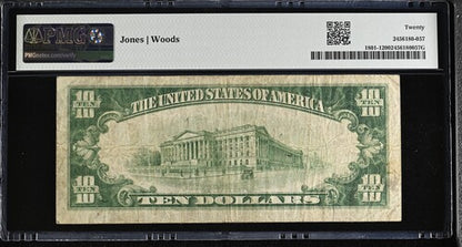 FR 1801-1 1929 $10 The Chase NB of the City of New York, New York CH # 2370