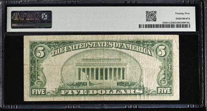 FR 1850-G 1929 $5 FRBN Chicago